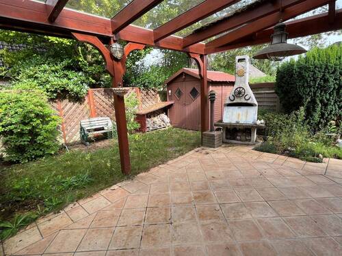 Überdachte Westterrasse - Reihenendhaus mit 96,00 m² in Norderstedt zum Kaufen