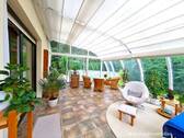 Beheizbarer Wintergarten mit Blick zum Pool - Süd-West Seite - 
