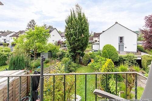 Blick vom Balkon - 3 Zimmer Reihenmittelhaus in Bonn