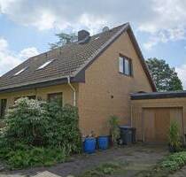 Volksbank Immobilien: Zweifamilienhaus mit herrlichem Garten im schönen Lunestedt - Beverstedt