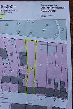  Auszug Liegenschaftskataster - 