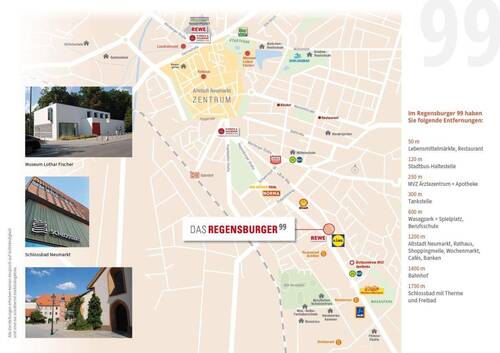 Sehr gute Infrastruktur - Etagenwohnung mit 57,30 m&sup2; in Neumarkt zur Miete