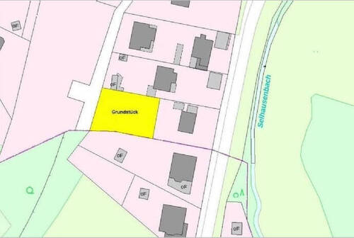 Lageplan - Grundstück in Bielefeld