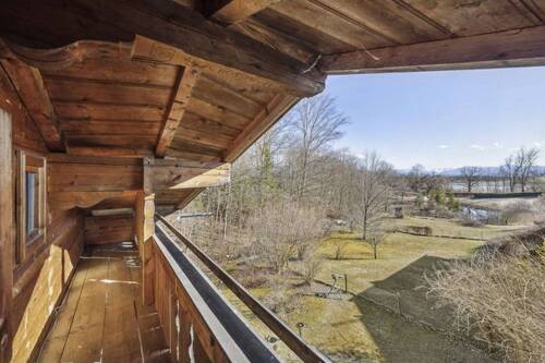 Blick vom Balkon OG im Winter - 