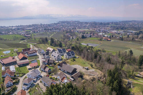 Blick über den Bodensee - Panorama-Grundstück über Lindau - für anspruchsvolle Projektentwicklung