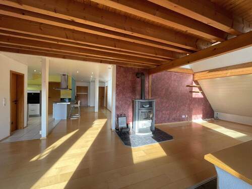 Offenes Wohn- und Esszimmer - Etagenwohnung mit 167,00 m&sup2; in Berghaupten zum Kaufen