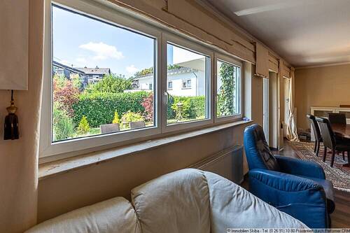 Blick aus dem Wohnzimmer - Etagenwohnung mit 100,40 m&sup2; in Adenau zum Kaufen