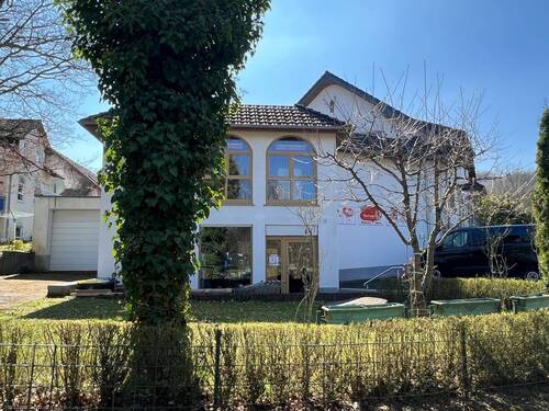 Ansicht Anbau mit Garage - 1 Zimmer Doppelhaushälfte in Kirn