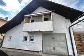 Außenansicht Garage/Balkon - 