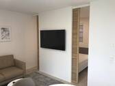 Wohnen/Blick zum Bett - 
