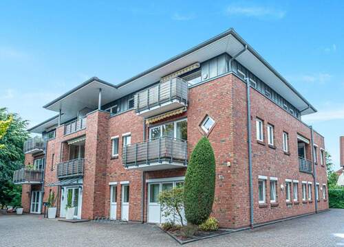 Ansichten - Helle 2-Zimmer-Wohnung mit Loggia, Aufzug & Stellplatz - zentrale Lage Rastede