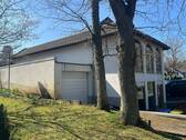 Ansicht Anbau mit Garage - 