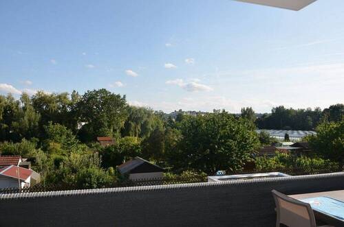 Fernblick vom Balkon aus - 