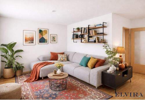 Wohnbereich - 5 Zimmer Doppelhaushälfte zum Kaufen in Ottobrunn