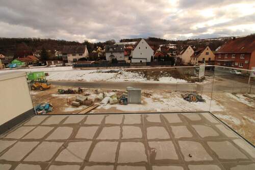 Blick vom Balkon - 