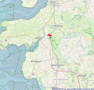 Lage in Schleswig-Holstein - 