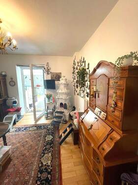 Wohnzimmer - Terrassenwohnung mit 98,00 m² in Kiefersfelden zum Kaufen