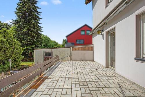 Terasse EG - 6 Zimmer Mehrfamilienhaus, Wohnhaus in Karlsruhe