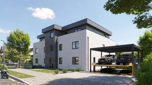 3D-Visualisierung -1.jpg - 3 Zimmer Etagenwohnung zum Kaufen in Mannheim