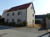 Hausansicht 1 - Großzügiges Einfamilienhaus mit Nebengelass in der Gemeinde Cavertitz