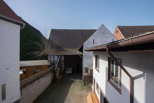 Blick in den Hof - 