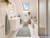 Badezimmer (Musterfoto KI) - 