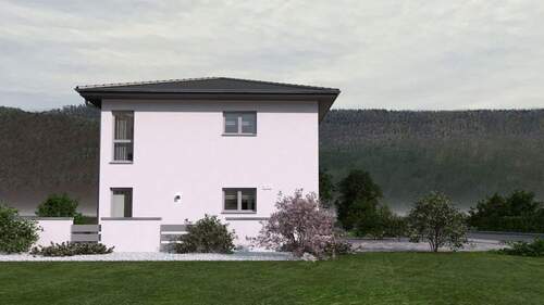 Ansicht Garten - 4 Zimmer Einfamilienhaus in Baumholder