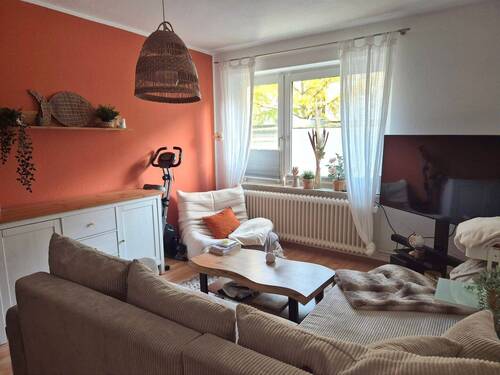 Wohnzimmer - Etagenwohnung mit 78,30 m² in Braunschweig zur Miete