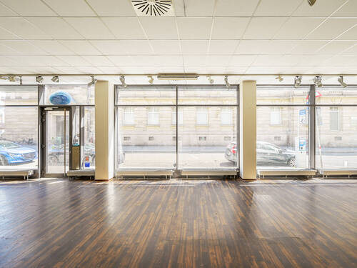 Verkaufsraum - 1 Zimmer Gewerbeobjekt (Büro, Produktion, Verkauf) zur Miete in Karlsruhe / Innenstadt-West