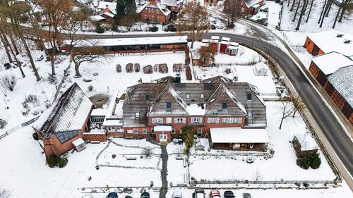 Luftaufnahme - 3 Zimmer Etagenwohnung in Suderburg
