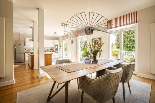 offener Ess- und Küchenbereich zum Garten - 1 Zimmer Doppelhaushälfte in Hamburg / Fuhlsbüttel