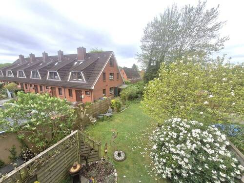 Gartenansicht - 4 Zimmer Reihenendhaus in Fockbek