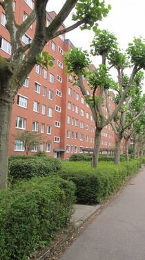 Aussenansicht Rückseite - Freie 3-Zimmer Wohnung 1. OG in zentraler Lage in Glinde provisionsfrei direkt vom Eigentümer