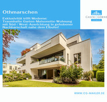 Exklusivität trifft Moderne: Garten-Maisonette-Wohnung in gehobener Nachbarschaft nahe Elbufer! - Hamburg Othmarschen