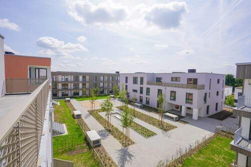 Begrünter Innenhof - 