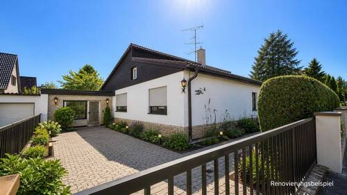 Hofansicht - Bungalow mit 130,00 m&sup2; in Fürth zum Kaufen