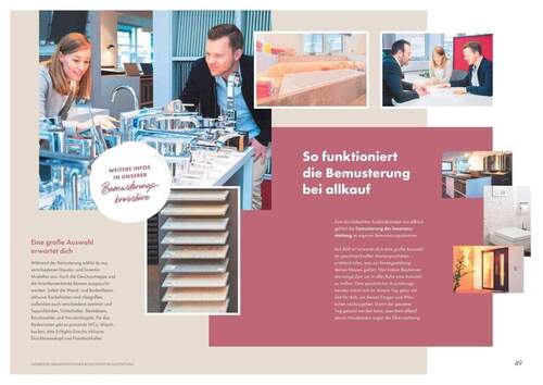 Bemusterung bei allkauf - 