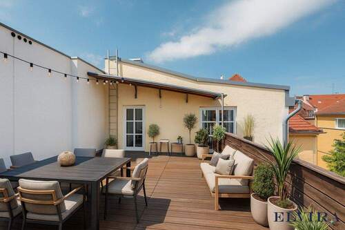 Bild 1 - ELVIRA - Stilvolle 2-Zimmer-Dachterrassenwohnung im Glockenbach