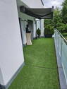 Balkon mit Markise - 