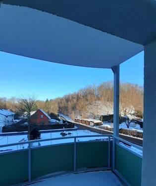Blick vom Balkon - 