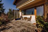 Ansicht Süd Terrasse - 5 Zimmer Einfamilienhaus in Forchheim