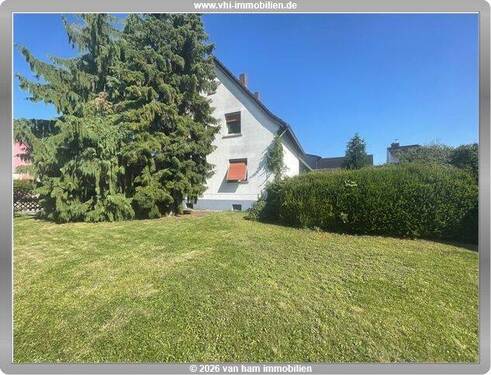 Aussenansicht vom Garten - +++Ansehen lohnt sich+++ - 199.000,00&nbsp;EUR Kaufpreis, ca.&nbsp; 56,00&nbsp;m&sup2;&nbsp;Wohnfl&auml;che