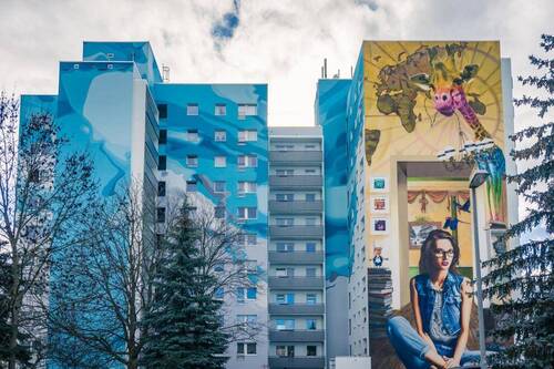 Hausansicht - Etagenwohnung mit 32,40 m² in Chemnitz zur Miete