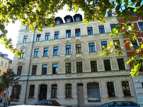 Hausansicht - 2 Zimmer Büro zur Miete in Chemnitz