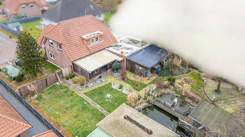 Rückansicht - 5 Zimmer Einfamilienhaus in Niederlangen