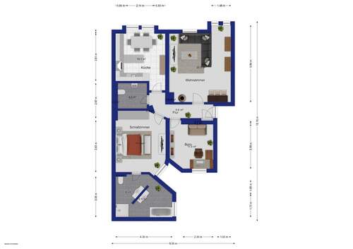 Wohnungsplan - 