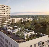 Über den Dächern der Stadt: Moderne 2-Zi.-Whg. mit Duschbad und großem Südbalkon - München Ramersdorf-Perlach