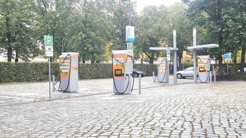 Ladestation unmittelbar am Wohnhaus - 
