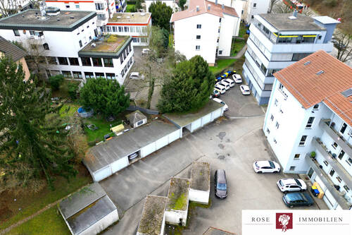 Drohnenansicht Garagen - 