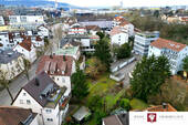Drohnenansicht Nord Ost und Garagen - 